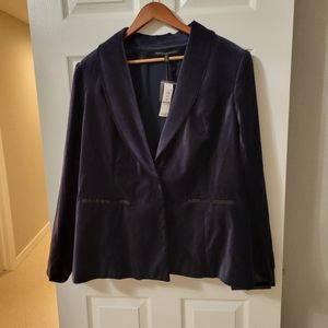 Absolutely beautiful navy velvet jacket